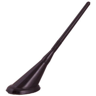 Антенна декоративная 14,5 см овальное основание Черный SKYWAY S00201015