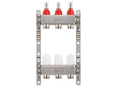 Коллекторная группа AVE136, 3 вых., AV Engineering AVE13600103K