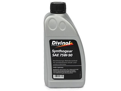 Масло трансмиссионное SAE 75W-90 синт 1,0л, API GL 4/GL 5, MT-1 DIVINOL 52010-C090