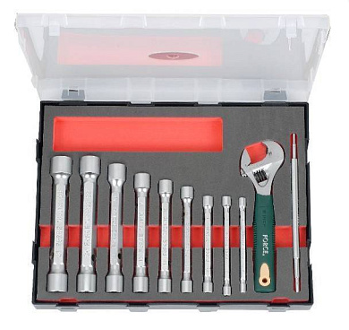 Набор торцевых ключей от 6х7- 21х33 11 пр. Force K51113