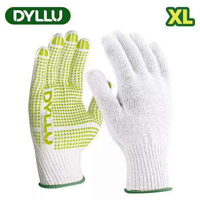 Перчатки защитные рабочие размер XL DYLLU DTKG1801