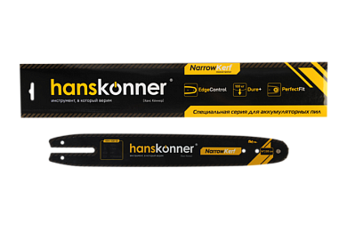 Пильная шина, 14", 3/8", 1.1 мм, зв., A074 Hanskonner HB14-438-50