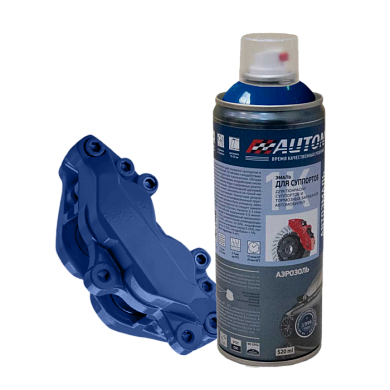 Эмаль для суппортов Синяя аэр. 520 мл AUTON ATN-A07648