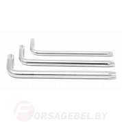 Г-образный длинный ключ Torx с отверстием Forsage F-767…L
