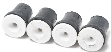 Сопла для пескоструйного пистолета комплект 2, 2.5, 3 мм RockForce RF-SBG