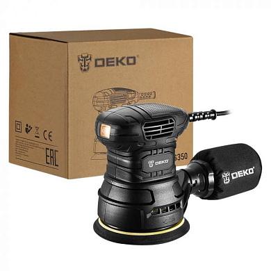 Эксцентриковая шлифмашина DKG350 DEKO 063-4263