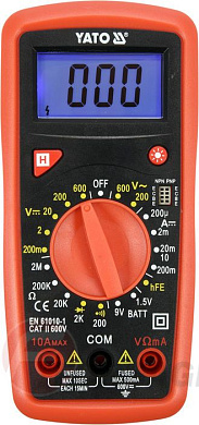 Цифровой мультиметр Yato YT-73081