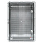 Щит пластиковый с монтажной платой прозр, дверь 500х350х190 мм IP65 EKF PROxima PBT65MP005
