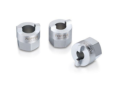 Набор головок для разборки стоек 3 пр. Toptul JGAR0303