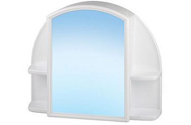 Шкафчик зеркальный Орион (белый мрамор) Арт. 7-21с BEROSSI АС 11804000