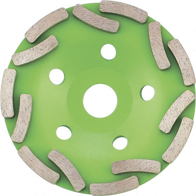 Чашка алмазная зачистная 125 мм, двухрядная Сибртех 72955