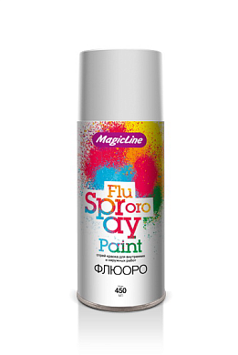 Краска белая флюорисцентная (265г) Magicline 1100