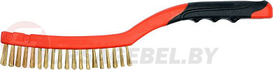 Щетка ручная латунная 3 рядка 340 мм Yato YT-6341