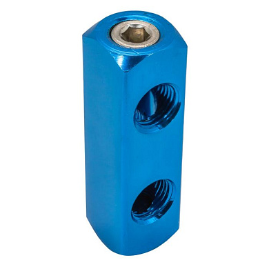 Планка-разветвитель резьбовая на 2 выхода, внутр. резьба 1/4" RockForce RF-709214