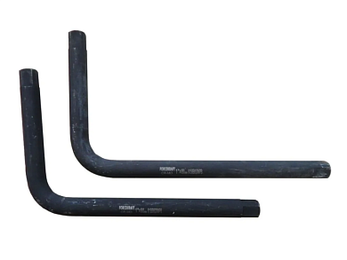 Вороток Г-образный усиленный двухсторонний 1'' 650 мм, покрытие CR-MO ''Profi'' ForceKraft FK-8158C650MPB