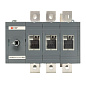 Рубильник 800A 3P реверсивный без рукоятки управления TwinBlock EKF tb-s-800-3p-rev