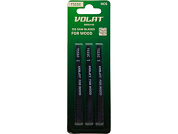 Пилка по дереву для лобзика T111C 3 шт. пропил прямой, грубый, для базовых работ ВОЛАТ 88010-05