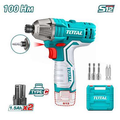 Гайковерт TOTAL TIRLI12015