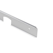Планка угловая к столешнице 38 Egger алюминий AKS 64265