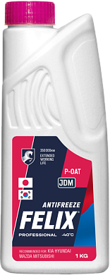 Антифриз JDM Pink, в п/э кан. кг FELIX 430206401
