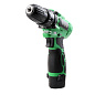 Дрель-шуруповерт аккумуляторная Green Li-ion, 12В, 2x1.5Ач ZITREK 086-1001