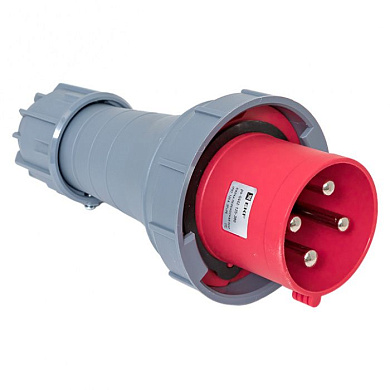 Вилка переносная 0442 3Р+РЕ 125А 380В IP67 EKF PROxima ps-0442-125-380