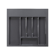 Лоток для столовых приборов 600 TR-01 (540*495*45), графит GRIDLI 117191