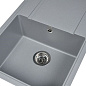 Мойка кухонная из мраморной крошки, gray, Wisent W780-29