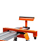Стол рабочий для торцовочной пилы,алюм., универс, склад, легкий, рег.длины, рукоять PIT MMSS-02