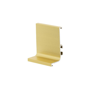 Профиль алюм. GOLA L-образный, 2.75м, матовое золото AKS 123301