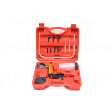 Манометр диагностический для проверки герметичности систем -1-0 bar, набор 13 пр H-D HD-0673