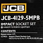 Набор ударных головок 10-24 мм 12 пр 1/2'' 6-гр JCB JCB-4129-5MPB