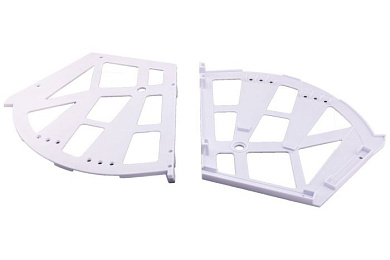 Крепление в шкаф для обуви трехрядное, белый PL 22250