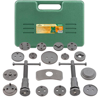 Набор инструментов для обслуживания тормозных цилиндров 18 пр., в кейсе Forsland Forsland-65805