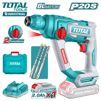 Перфоратор аккумуляторный TOTAL TRHLI201881