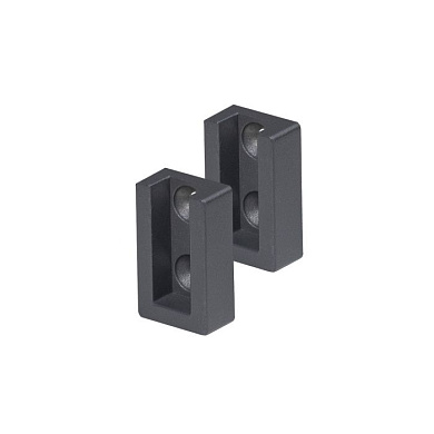 Крепление для штанги прямоугольной, графит AKS 76807