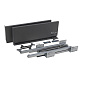 Система ящиков AKS L-300 графит высокий SOFT CLOSE H=175 ДСП 16мм SLIMBOX 83078