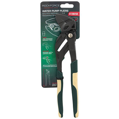 Пассатижи переставные 250 мм RockForce RF-613Q250