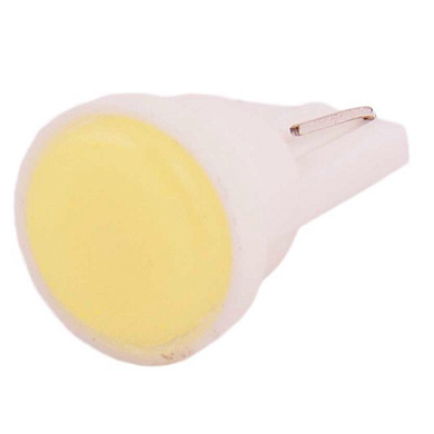 Автолампа диод T0 (W5W) 2V COB без цоколя -конт Белая комп.0 шт габарит/стоп/салон/ном SKYWAY S08201070