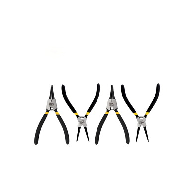 Набор съемников стопорных колец сжим/разжим, прямой/угловой 180 мм 4 пр Deli YS EDL20521-4