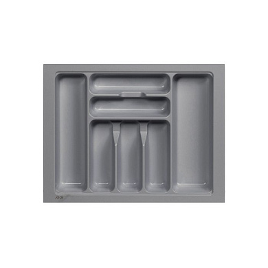 Лоток для столовых приборов 600 BASIC 540*430, серый AKS 114054