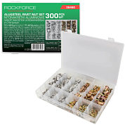 Набор резьбовых алюминиевых и стальных заклепок М3-М10 300 пр RockForce RF-36480