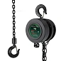 Таль механическая подвесная с фиксацией цепи натяжения, 1 т, длина цепи - 2.5 м в кейсе RockForce RF-TRC9010S BIG