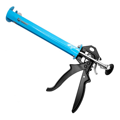 Пистолет для силикона и герметика полукорпусный усиленный (тройной шток) С307 GRAFF 2403007