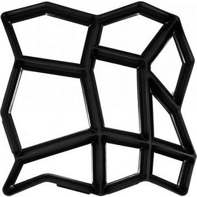 Форма для имитации декоративного камня в свежем бетоне 430х425х40 мм PP Vorel 35060