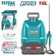 Опрыскиватель аккумуляторный TOTAL TSPLI2016