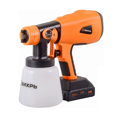 Краскораспылитель аккумуляторный АКП-20Li Вихрь 72/17/5