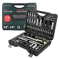 Набор инструмента 108 пр. 1/4''&1/2'' 6-гр. RockForce RF-41082-5L EURO