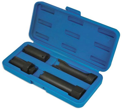 Набор головок шлицевых для дизельных форсунок грузовых а/м4 пр. 4 пр. RockForce RF-904K1