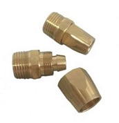 Переходник, наруж. резьба 1/2"-зажим под шланг 8х12 мм Partner PA-B1280/4